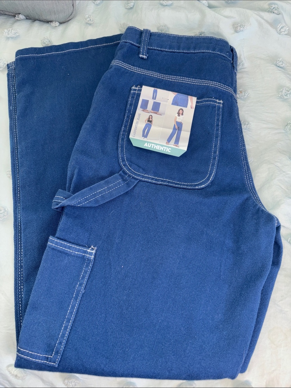 Authentic High-Rise Women’s Jeans in Deep Blue